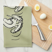 pinda's | Snoopy Walking Tall Theedoek (Quarter Fold)