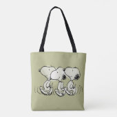 pinda's | Snoopy Walking Tall Tote Bag (Achterkant)
