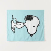 pinda's | Snoopy Wandkleed (Voorkant (horizontaal))