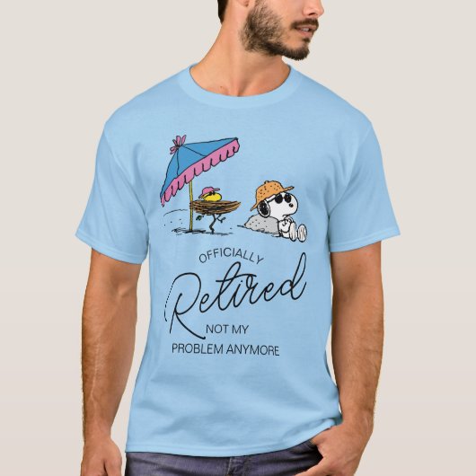 pinda's | Snoopy & Woodstock Beach I's Remoe T-shirt (Voorkant)