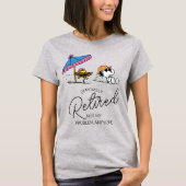 pinda's | Snoopy & Woodstock Beach I's Remoe T-shirt (Voorkant)