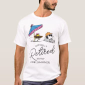 pinda's | Snoopy & Woodstock Beach I's Remoe T-shirt (Voorkant)