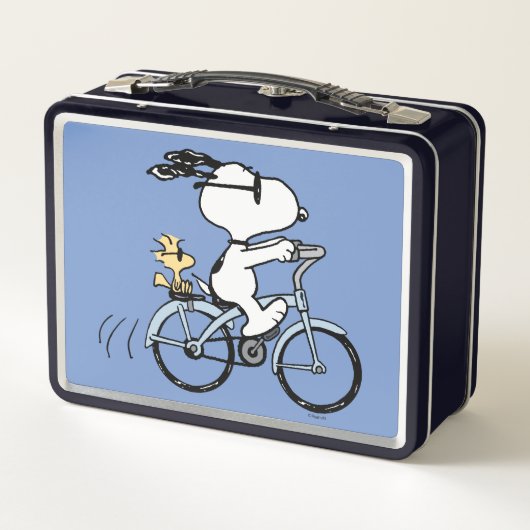 pinda's | Snoopy & Woodstock Bicycle (Achterkant)