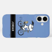 pinda's | Snoopy & Woodstock Bicycle Case-Mate iPhone Case (Achterkant (horizontaal))