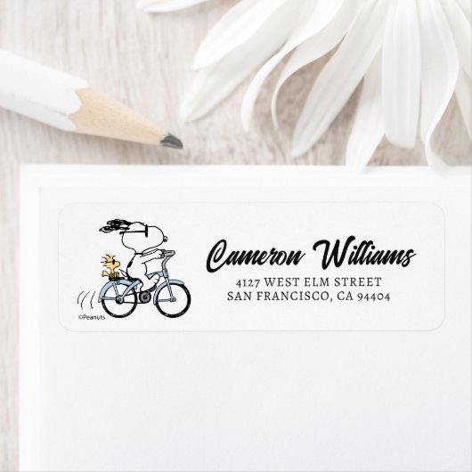 pinda's | Snoopy & Woodstock Bicycle Etiket (Insitu)