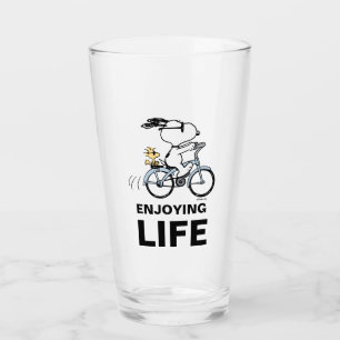 pinda's   Snoopy & Woodstock Bicycle Glas