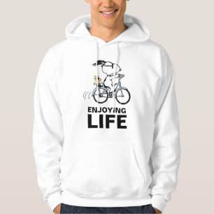 pinda's   Snoopy & Woodstock Bicycle Hoodie