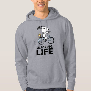 pinda's   Snoopy & Woodstock Bicycle Hoodie