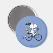 pinda's | Snoopy & Woodstock Bicycle Magneet (Voorkant / Achterkant)