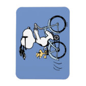 pinda's | Snoopy & Woodstock Bicycle Magneet (Verticaal)