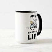pinda's | Snoopy & Woodstock Bicycle Mok (Voorkant rechts)