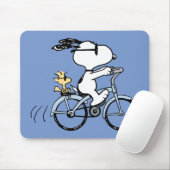 pinda's | Snoopy & Woodstock Bicycle Muismat (Met muis)