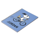 pinda's | Snoopy & Woodstock Bicycle Notitieboek (Linkerzijde)
