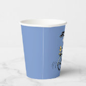 pinda's | Snoopy & Woodstock Bicycle Papieren Bekers (Rechts)