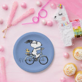 pinda's | Snoopy & Woodstock Bicycle Papieren Bordje (Feest)