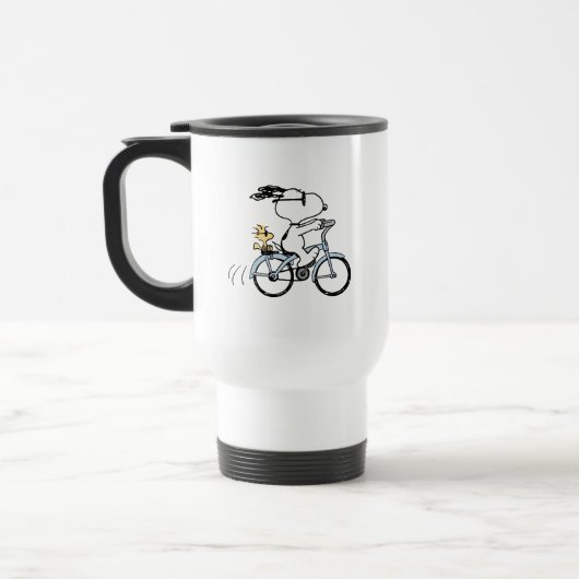 pinda's | Snoopy & Woodstock Bicycle Reisbeker (Links)