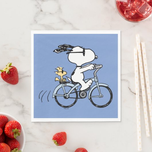 pinda's | Snoopy & Woodstock Bicycle Servet (Insitu)