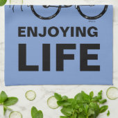 pinda's | Snoopy & Woodstock Bicycle Theedoek (Gevouwen)