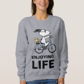 pinda's | Snoopy & Woodstock Bicycle Trui (Voorkant)