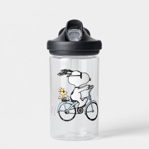 pinda's   Snoopy & Woodstock Bicycle Waterfles