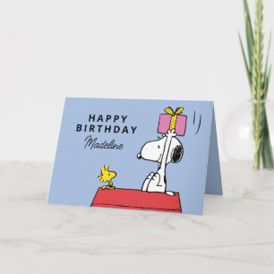 pinda's   Snoopy & Woodstock Birthday   Foto toevo Kaart