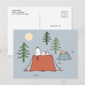 pinda's | Snoopy & Woodstock Briefkaart (Voorkant / Achterkant)