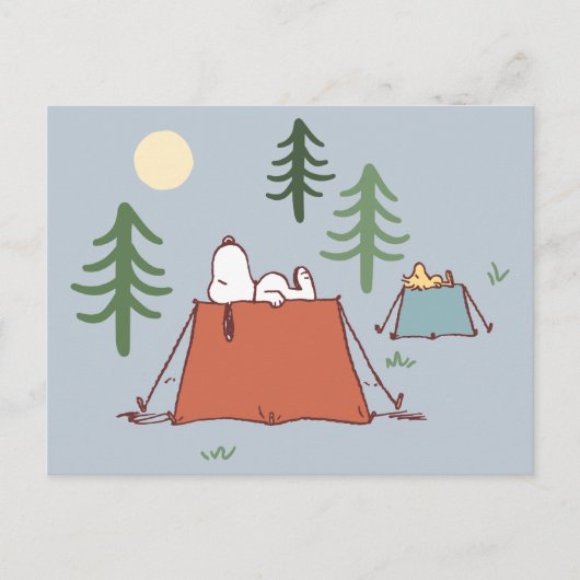 pinda's | Snoopy & Woodstock Briefkaart (Voorkant)