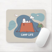 pinda's | Snoopy & Woodstock Camp Life Muismat (Met muis)