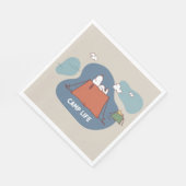 pinda's | Snoopy & Woodstock Camp Life Servet (Hoek)