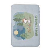 pinda's | Snoopy & Woodstock Camp Site Badmat (Voorkant Verticaal)