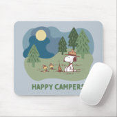 pinda's | Snoopy & Woodstock Camp Site Muismat (Met muis)