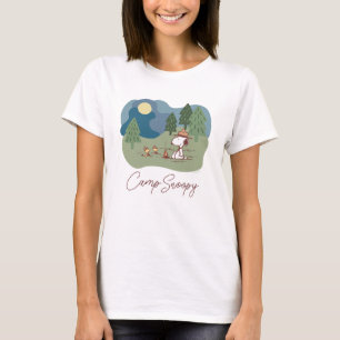 pinda's   Snoopy & Woodstock Camp Site T-shirt