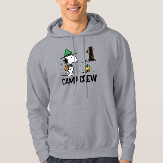 pinda's | Snoopy & Woodstock Camping Hoodie (Voorkant)