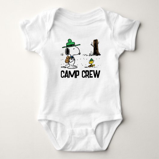pinda's | Snoopy & Woodstock Camping Romper (Voorkant)