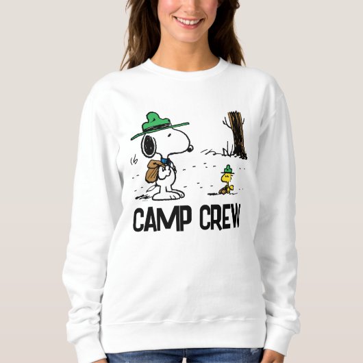 pinda's | Snoopy & Woodstock Camping Trui (Voorkant)