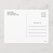 pinda's | Snoopy & Woodstock Canoe Briefkaart (Achterkant)