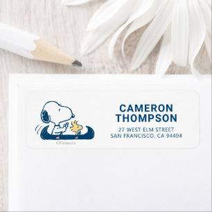 pinda's Snoopy & Woodstock Canoe Etiket