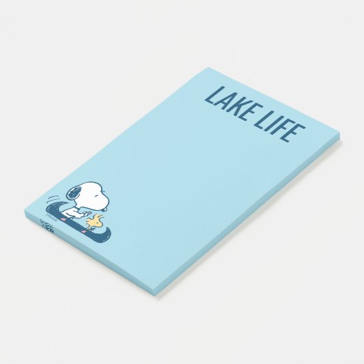 pinda's | Snoopy & Woodstock Canoe Post-it® Notes (Schuin)