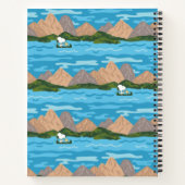 pinda's | Snoopy & Woodstock Canoe Ride Pattern Notitieboek (Achterkant)