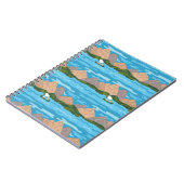pinda's | Snoopy & Woodstock Canoe Ride Pattern Notitieboek (Linkerzijde)