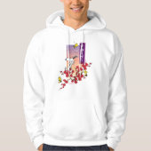 pinda's | Snoopy & Woodstock Cherry Blossom Branch Hoodie (Voorkant)
