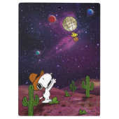 pinda's | Snoopy & Woodstock Cowboy Klembord (Achterkant)