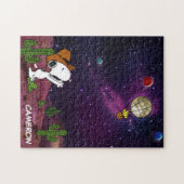 pinda's | Snoopy & Woodstock Cowboy Legpuzzel (Horizontaal)