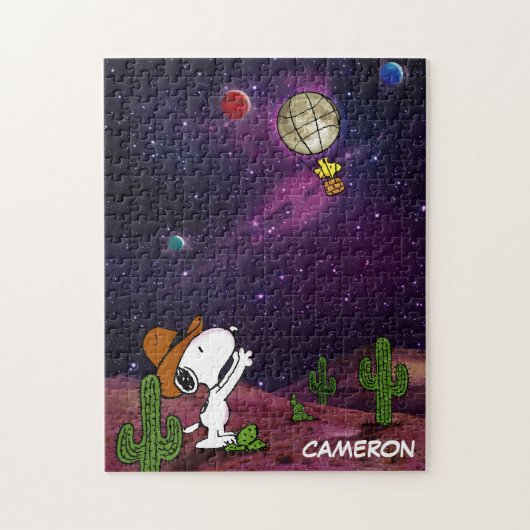 pinda's | Snoopy & Woodstock Cowboy Legpuzzel (Verticaal)