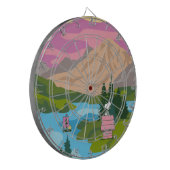 pinda's | Snoopy & Woodstock De Grote Buiten Dartbord (Voorkant Links)