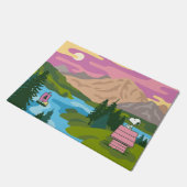 pinda's | Snoopy & Woodstock De Grote Buiten Deurmat (Schuin)