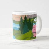 pinda's | Snoopy & Woodstock De Grote Buiten Grote Koffiekop (Voorkant rechts)