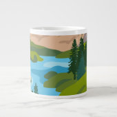 pinda's | Snoopy & Woodstock De Grote Buiten Grote Koffiekop (Voorkant)