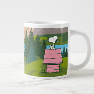 pinda's   Snoopy & Woodstock De Grote Buiten Koffiekop