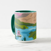 pinda's | Snoopy & Woodstock De Grote Buiten Mok (Voorkant links)